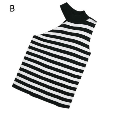 Women Summer Fashion Personality Striped Casual Concise Slim Fit Round Neck Sleeveless Camisole
Women Summer Fashion Personality Striped Casual Concise Slim Fit Round Neck Sleeveless Camisole