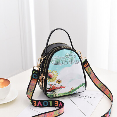 In summer the new mini-girl fashion Korean version of one-shoulder handbags with a wide range of leisure slants
In summer the new mini-girl fashion Korean version of one-shoulder handbags with a wide range of leisure slants
