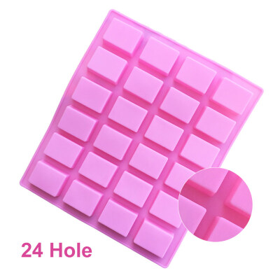 24 Grids Silicone Non-Stick Cake Mold Chocolate Dessert Bakeware DIY Baking Tool
24 Grids Silicone Non-Stick Cake Mold Chocolate Dessert Bakeware DIY Baking Tool