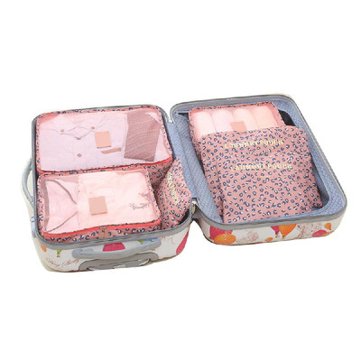 6PcsSet Portable Luggage Travel Bag Ladies Clothes Underwear Sorting Organizer Large Capacity Packaging Accessories Pink
6PcsSet Portable Luggage Travel Bag Ladies Clothes Underwear Sorting Organizer Large Capacity Packaging Accessories Pink