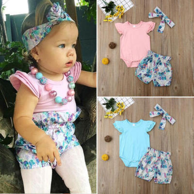 US Newborn Baby Girl Summer Outfits Clothes Mermaid Tops RomperShorts 3PCS Set
US Newborn Baby Girl Summer Outfits Clothes Mermaid Tops RomperShorts 3PCS Set