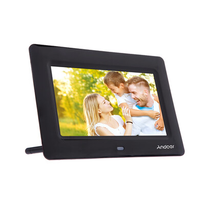 7 HD TFT-LCD Digital Photo Frame with Slideshow Clock MP3 MP4 Movie Player with Remote Desktop
7 HD TFT-LCD Digital Photo Frame with Slideshow Clock MP3 MP4 Movie Player with Remote Desktop