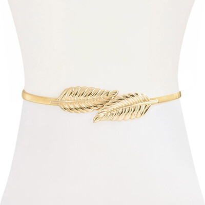 Flower leaf shape Wedding designer Elastic belts women girl Stretch Skinny Waist Belt Cummerbunds metal female belt g belt
Flower leaf shape Wedding designer Elastic belts women girl Stretch Skinny Waist Belt Cummerbunds metal female belt g belt