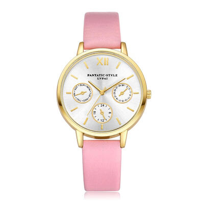High Quality Women Watches Golden BorderDial Ladies Quartz Wristwatch Fashion Leather Strap Clock Simple Relogio Feminino50
High Quality Women Watches Golden BorderDial Ladies Quartz Wristwatch Fashion Leather Strap Clock Simple Relogio Feminino50