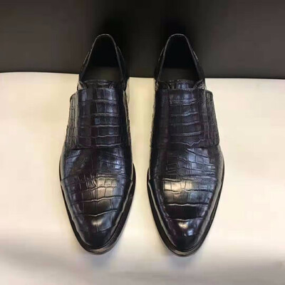 Black color genuine crocodile skin men business dress shoe luxury quality with cow skin lining&shoe base free shipping
Black color genuine crocodile skin men business dress shoe luxury quality with cow skin lining&shoe base free shipping