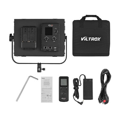 Viltrox VL-D60T Professional Slim 3300K-5600K Bi-Color Dimmable LED Video Light Photography Fill Light with Remote Control Max Po
Viltrox VL-D60T Professional Slim 3300K-5600K Bi-Color Dimmable LED Video Light Photography Fill Light with Remote Control Max Po