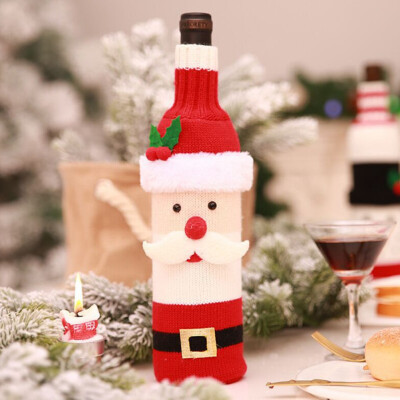 New Christmas Wine Bag Decorations For Home Santa Claus Wine Bottle Cover Snowman Gift Holders Xmas Navidad Decor New Year
New Christmas Wine Bag Decorations For Home Santa Claus Wine Bottle Cover Snowman Gift Holders Xmas Navidad Decor New Year
