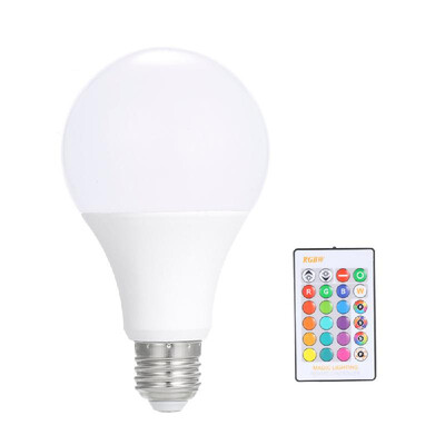 3W5W10W15W RGB LED Lamp E27 Dimmable Bulb Energy Saving Light Multi Colors Spotlight IR Remote Control Holiday Lighting
3W5W10W15W RGB LED Lamp E27 Dimmable Bulb Energy Saving Light Multi Colors Spotlight IR Remote Control Holiday Lighting