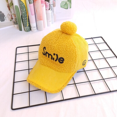 Childrens Hat Womens autumn&winter Korean version lambswood baseball cap boy girls cap casual all-around warm hat trend
Childrens Hat Womens autumn&winter Korean version lambswood baseball cap boy girls cap casual all-around warm hat trend