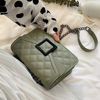 French niche rhombic chain bag female 2019 new Korean version of the wild single shoulder slung fashion simple small square bag
French niche rhombic chain bag female 2019 new Korean version of the wild single shoulder slung fashion simple small square bag