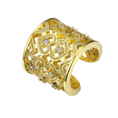 925 Sterling Ring Inlaid Zircon Multi Heart Ring Women Gift silvern golden Jewelry Finger Rings
925 Sterling Ring Inlaid Zircon Multi Heart Ring Women Gift silvern golden Jewelry Finger Rings