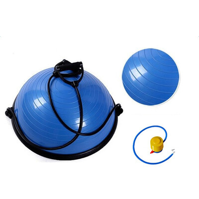 Ktaxon 23" Half Exercise Ball Yoga Balance Hemisphere with Elastic Strings&Air Pump for Gym Office Home for Fitness
Ktaxon 23" Half Exercise Ball Yoga Balance Hemisphere with Elastic Strings&Air Pump for Gym Office Home for Fitness