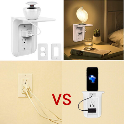 Siaonvr Wall Outlet Shelf Power Easy Installation Wall Outlet Shelf Power Perch Shelf
Siaonvr Wall Outlet Shelf Power Easy Installation Wall Outlet Shelf Power Perch Shelf
