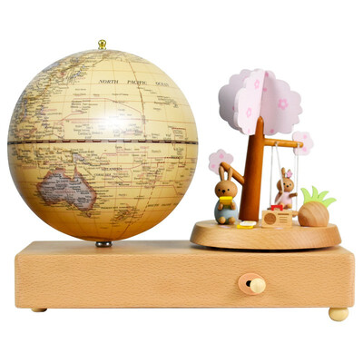 FUN GLOBE 5 inches 13cm music bell World Globe Sweetness of Spring Desktop Decoration Office Supplies Holiday Gift antique style
FUN GLOBE 5 inches 13cm music bell World Globe Sweetness of Spring Desktop Decoration Office Supplies Holiday Gift antique style