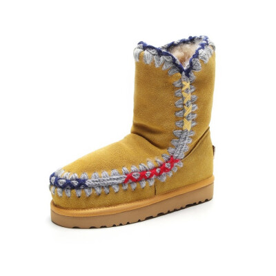 Sheepskin Wool One Boot Warm Snow Boots Buckles Winter Outdoor Slip On Boots for Womens
Sheepskin Wool One Boot Warm Snow Boots Buckles Winter Outdoor Slip On Boots for Womens