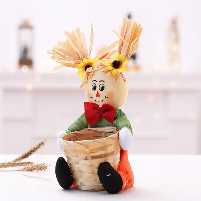 Toponeto Doll Fruit Decoration Bowl Halloween Ghost Candy Basket Home Decor Hand-Woven
Toponeto Doll Fruit Decoration Bowl Halloween Ghost Candy Basket Home Decor Hand-Woven