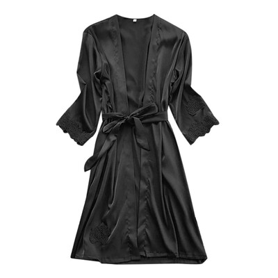 Toponeto Sexy Lingerie Women Silk Lace Robe Dress Babydoll Nightdress Sleepwear Kimono
Toponeto Sexy Lingerie Women Silk Lace Robe Dress Babydoll Nightdress Sleepwear Kimono