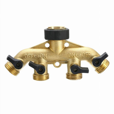 Gobestart Garden Hose Splitter 4 Way Tap Hose Connectors Water Distributor Switch Valve
Gobestart Garden Hose Splitter 4 Way Tap Hose Connectors Water Distributor Switch Valve