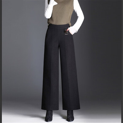 wide leg trousers women 2018 new middle-aged womens trousers high-waisted woollen slacks mother woollen trousers women
wide leg trousers women 2018 new middle-aged womens trousers high-waisted woollen slacks mother woollen trousers women
