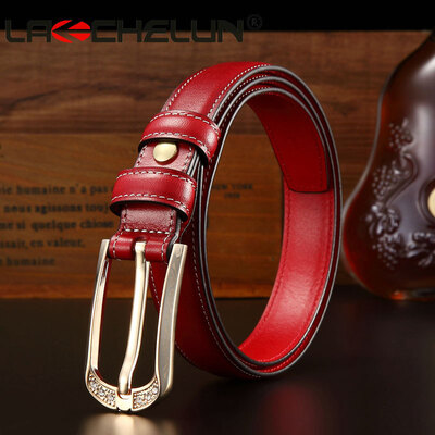 New double-sided suede leather fashion ladies belt Korean version of the sweet rhinestone inlaid pin buckle belt
New double-sided suede leather fashion ladies belt Korean version of the sweet rhinestone inlaid pin buckle belt