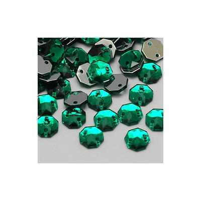 Sew on Rhinestone Taiwan Acrylic Rhinestone Two Holes Garments Accessories Faceted Octagon SeaGreen 21x20x5mm Hole 1mm
Sew on Rhinestone Taiwan Acrylic Rhinestone Two Holes Garments Accessories Faceted Octagon SeaGreen 21x20x5mm Hole 1mm