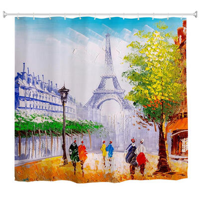 Polyester Shower Curtain Bathroom Curtain High Definition 3D Printing Water-Proof Anti-Mold Multiple Sizes Available
Polyester Shower Curtain Bathroom Curtain High Definition 3D Printing Water-Proof Anti-Mold Multiple Sizes Available