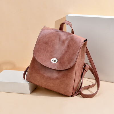 Ins Super Firenet Red Shoulder Pack Fashionable Soft Leather Ladies Leisure Backpack
Ins Super Firenet Red Shoulder Pack Fashionable Soft Leather Ladies Leisure Backpack