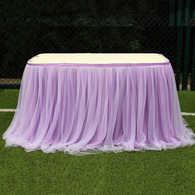 Multi colors table skirt Tutu tulle fabric for wedding party Table decoration textile for home tablecloths accessories hot 2019
Multi colors table skirt Tutu tulle fabric for wedding party Table decoration textile for home tablecloths accessories hot 2019