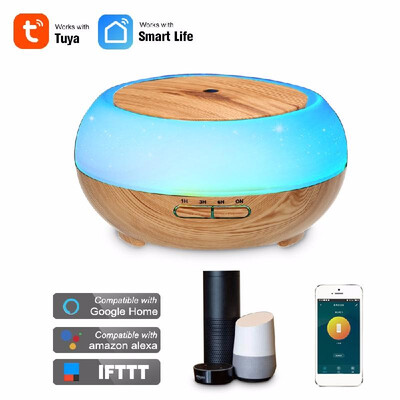 Smart Wifi Wireless LED Night Lamp 400ml Humidifier Essential Oil Aromatherapy Mist Diffuser Phone App Control Voice Control Compa
Smart Wifi Wireless LED Night Lamp 400ml Humidifier Essential Oil Aromatherapy Mist Diffuser Phone App Control Voice Control Compa