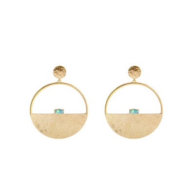 1pair bohemian geometric natural stone semicircle drop earring long earring for women brincos jewelry circle alloy dangle earing
1pair bohemian geometric natural stone semicircle drop earring long earring for women brincos jewelry circle alloy dangle earing