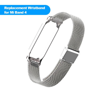 Wrist Strap for Xiaomi Mi Band 4 Bracelet Strap Replacement Stainless Steel Wristband Adjustable Smartwatch Strap with Metal Buckl
Wrist Strap for Xiaomi Mi Band 4 Bracelet Strap Replacement Stainless Steel Wristband Adjustable Smartwatch Strap with Metal Buckl