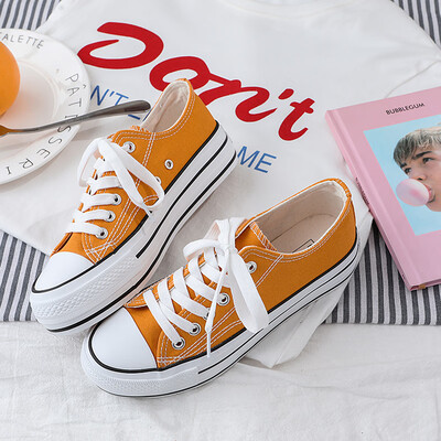 Thick-soled canvas shoes 2019 summer celebrity super hot shoes increase Korean version of students 100 small white shoes
Thick-soled canvas shoes 2019 summer celebrity super hot shoes increase Korean version of students 100 small white shoes