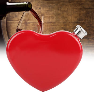 Greensen Portable Stainless Steel Heart-shaped Alcohol Whiskey Jug Wine Flagon Bottle
Greensen Portable Stainless Steel Heart-shaped Alcohol Whiskey Jug Wine Flagon Bottle