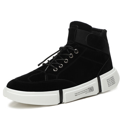 British casual shoes mens high to help increase soft bottom breathable pig leather face tide shoes student fashion Korean version of the old shoes
British casual shoes mens high to help increase soft bottom breathable pig leather face tide shoes student fashion Korean version of the old shoes