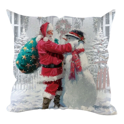 Siaonvr Christmas Pillow Cover Pillowcases Decorative Sofa Cushion Cover Home Decoration
Siaonvr Christmas Pillow Cover Pillowcases Decorative Sofa Cushion Cover Home Decoration