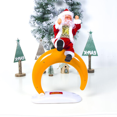 Siaonvr LED Electric Dancing Christmas Music Old Man Santa Claus Child Gift Decoration
Siaonvr LED Electric Dancing Christmas Music Old Man Santa Claus Child Gift Decoration