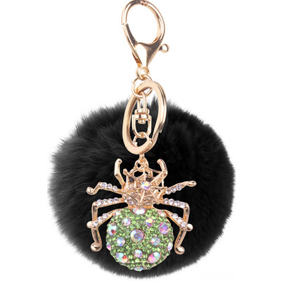 Keychain alloy studded spider hanging bag mobile phone accessories cute animal rex rabbit hair car pendant
Keychain alloy studded spider hanging bag mobile phone accessories cute animal rex rabbit hair car pendant