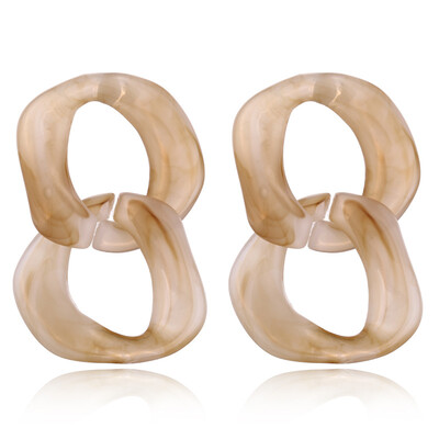 EK839 Bohemia Statement Personality Twisted Shape Vintage Big Link Acrylic Drop Earrings for Women Jewelry Gift Party Jewelry
EK839 Bohemia Statement Personality Twisted Shape Vintage Big Link Acrylic Drop Earrings for Women Jewelry Gift Party Jewelry