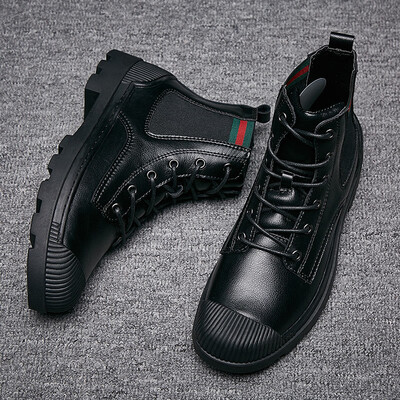 Winter Chelsea Boots Men 2018 New Mens Martin Boots Layer Real Leather England High Help Trend Mens Boots
Winter Chelsea Boots Men 2018 New Mens Martin Boots Layer Real Leather England High Help Trend Mens Boots