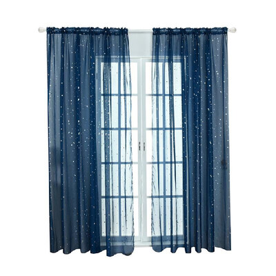 Sheer Curtains Little Star Print Window Screen Curtains for Living Room Dining Room office Hotel 1 Panel 40"x106
Sheer Curtains Little Star Print Window Screen Curtains for Living Room Dining Room office Hotel 1 Panel 40"x106