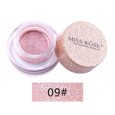 MISS ROSE Eye Shadow Powder Shiny Smoky Eyeshadow Bling High Gloss Face Glow Powder
MISS ROSE Eye Shadow Powder Shiny Smoky Eyeshadow Bling High Gloss Face Glow Powder