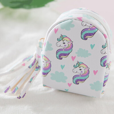 New Fashion Women Girls Unicorn Coin Purse Card Bag Headset Case Cable Storage Bag Cartoon Pattern Pu Zero Wallet Mini Coin Bag
New Fashion Women Girls Unicorn Coin Purse Card Bag Headset Case Cable Storage Bag Cartoon Pattern Pu Zero Wallet Mini Coin Bag