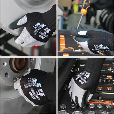 Wonder Grip WG-555 12 Pairs of Universal Work Gloves with 15-Gauge Nylon Liner & Nitrile Foaming Coating Abrasion-proof Gardening
Wonder Grip WG-555 12 Pairs of Universal Work Gloves with 15-Gauge Nylon Liner & Nitrile Foaming Coating Abrasion-proof Gardening