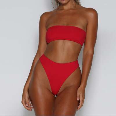 Roseonmyhand Women Bandeau Bandage Bikini Set Push-Up Brazilian Swimwear Beachwear Swimsuit
Roseonmyhand Women Bandeau Bandage Bikini Set Push-Up Brazilian Swimwear Beachwear Swimsuit