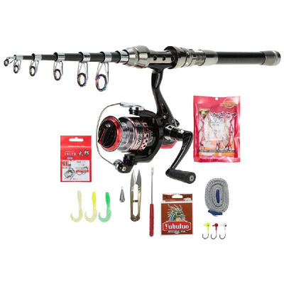 Lixada High-end Portable Hand Pole Sea Full Fishing Kit Set Carbon 21m Telescopic Fishing Rod with Fishing Reel&Other Fishing
Lixada High-end Portable Hand Pole Sea Full Fishing Kit Set Carbon 21m Telescopic Fishing Rod with Fishing Reel&Other Fishing