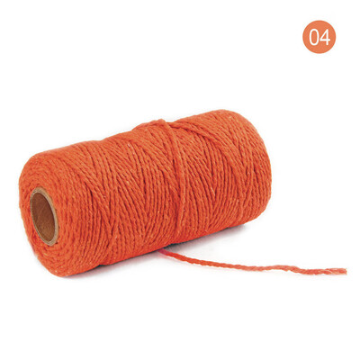 Toponeto 100m Long100Yard Pure Cotton Twisted Cord Rope Crafts Macrame Artisan String
Toponeto 100m Long100Yard Pure Cotton Twisted Cord Rope Crafts Macrame Artisan String