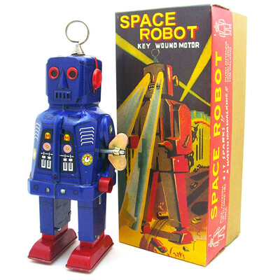 Tailored Tinplate Nostalgic Clockwork Chain Toy Photography Props Nostalgic Robot MS403
Tailored Tinplate Nostalgic Clockwork Chain Toy Photography Props Nostalgic Robot MS403