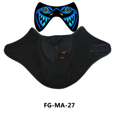 LED Festival Party Masks Luminous Flashing Face Mask Party Glow In Dark Mask Halloween Clothing Terror Helmet Fire
LED Festival Party Masks Luminous Flashing Face Mask Party Glow In Dark Mask Halloween Clothing Terror Helmet Fire