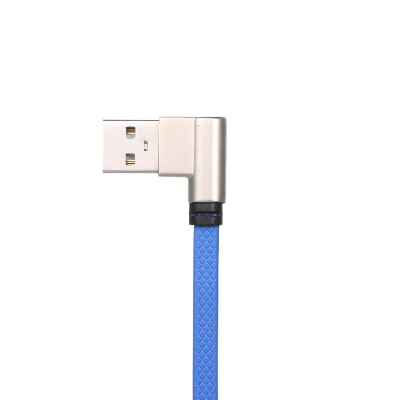 Fast Charging 180 Degree Elbow Charger Line Zinc Alloy Usb Line Telephone Data Charger Line Type-C Blue 12m
Fast Charging 180 Degree Elbow Charger Line Zinc Alloy Usb Line Telephone Data Charger Line Type-C Blue 12m