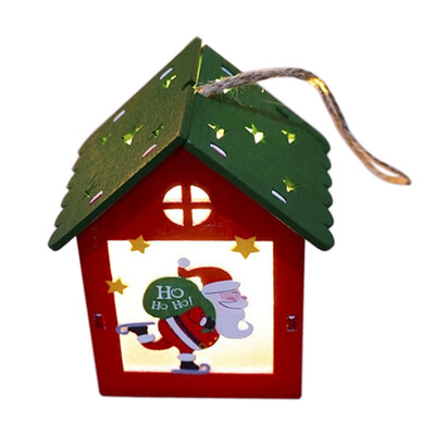 New Merry Christmas Party Decorations Colorful Small Wooden House With Lights Small House Hanging Decoration For Home Xmas Tree
New Merry Christmas Party Decorations Colorful Small Wooden House With Lights Small House Hanging Decoration For Home Xmas Tree